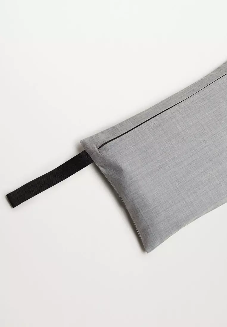 Packable Collection Technical Woollen Trousers