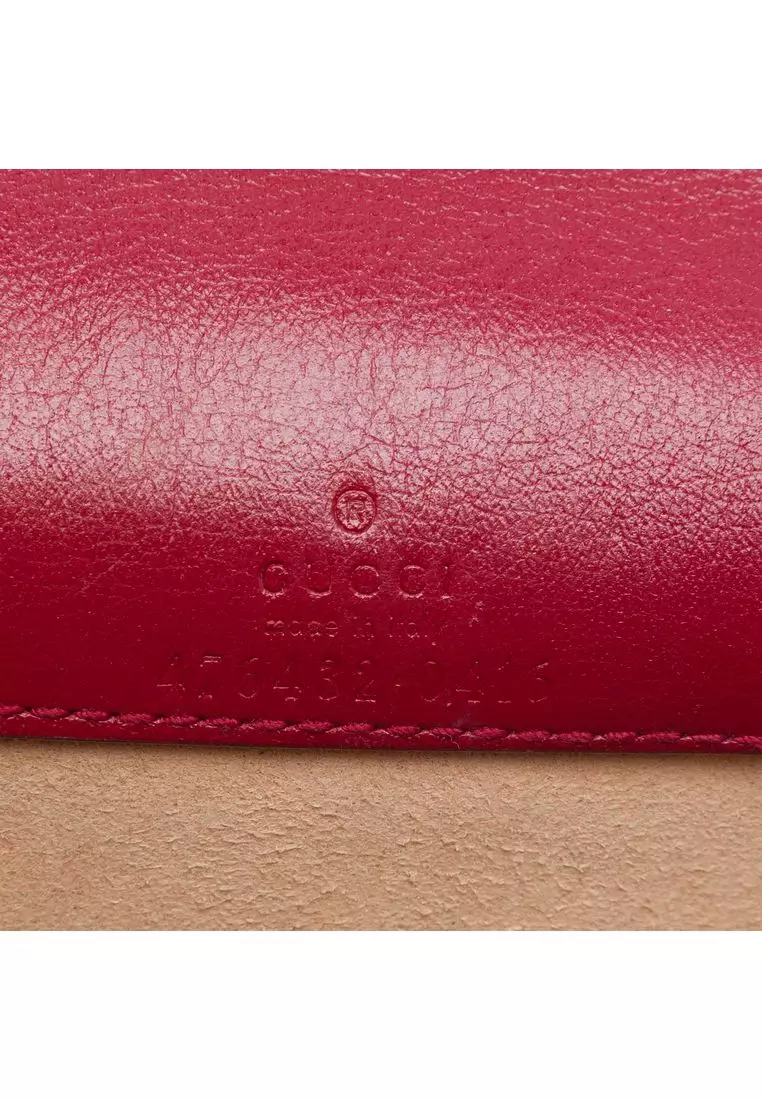 Pre-Loved Gucci Mini Gg Tweed Dionysus Crossbody