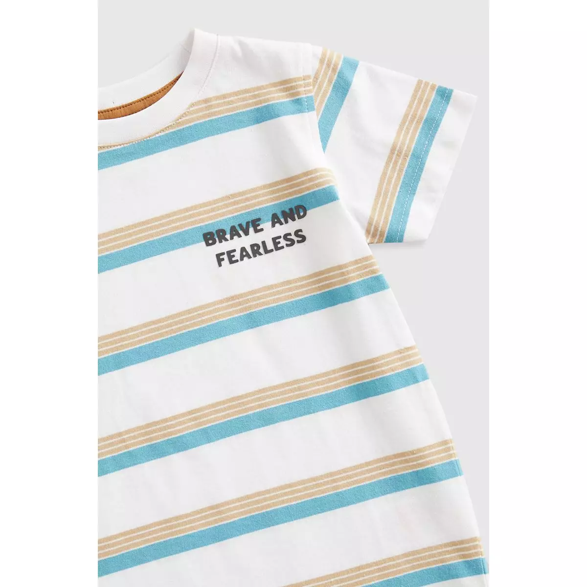 Mothercare Cargo Shorts and T-Shirt Set - Set Baju Anak Laki (Putih)