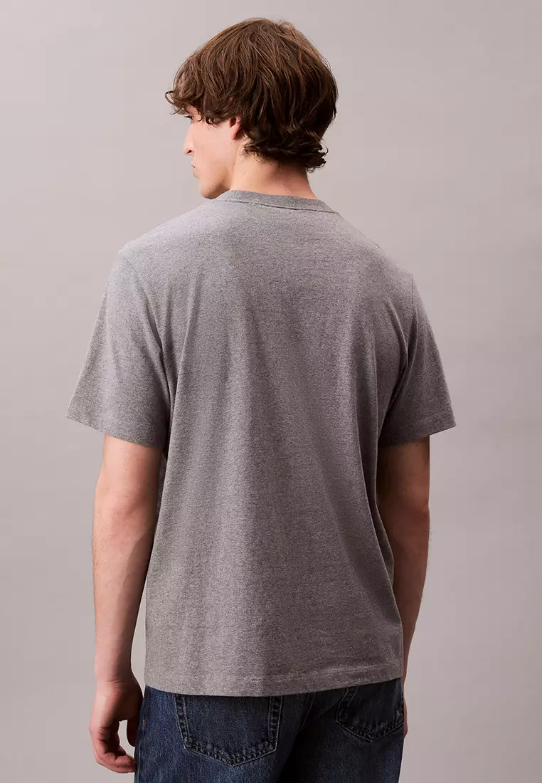 Short Sleeves Easy Monogram Tee - Calvin Klein Jeans