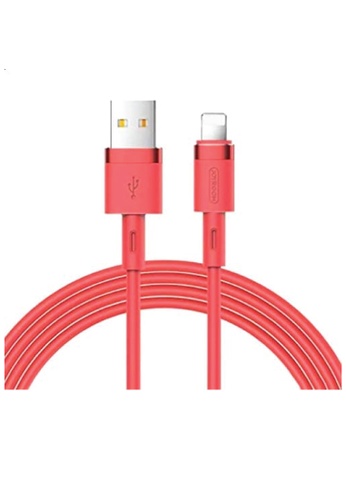 JOYROOM JOYROOM S-1224N2 2.4A Cables Charger Charging Cables Lightning - Red A2C5FES77C386EGS_1