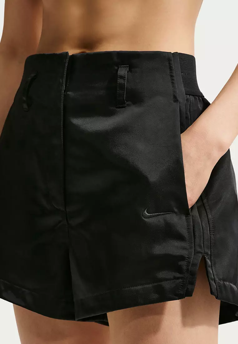 Sportswear High-Waisted Satin Hot Shorts