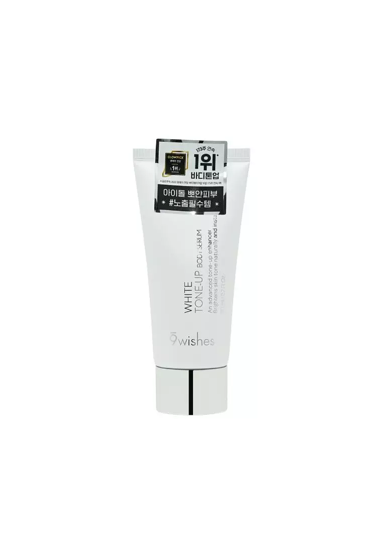 9 WISHES SPF21 White Tone Up Body Serum (80ml)