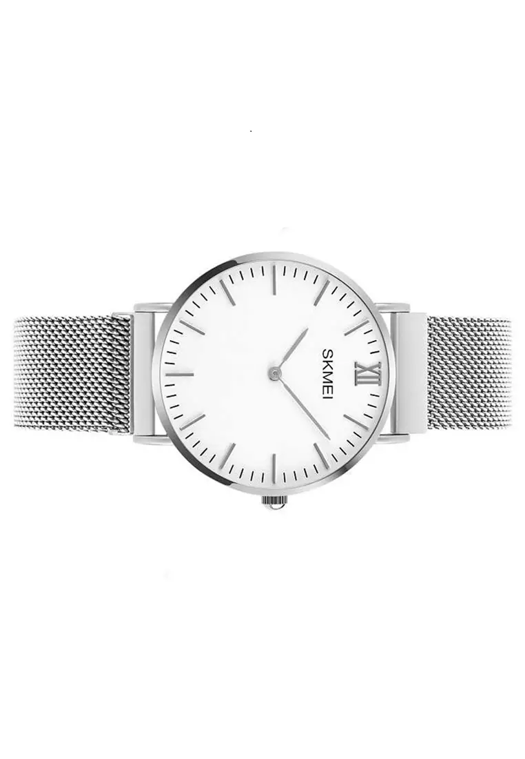 Jam Tangan Kasual Wanita Milanese Magnetic Waterproof Strap Tali Material Stainless Steel HJ66 ORIGINAL