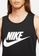 Nike black Sportswear Icon Futura Tank Top 7E217AA8D1867FGS_3