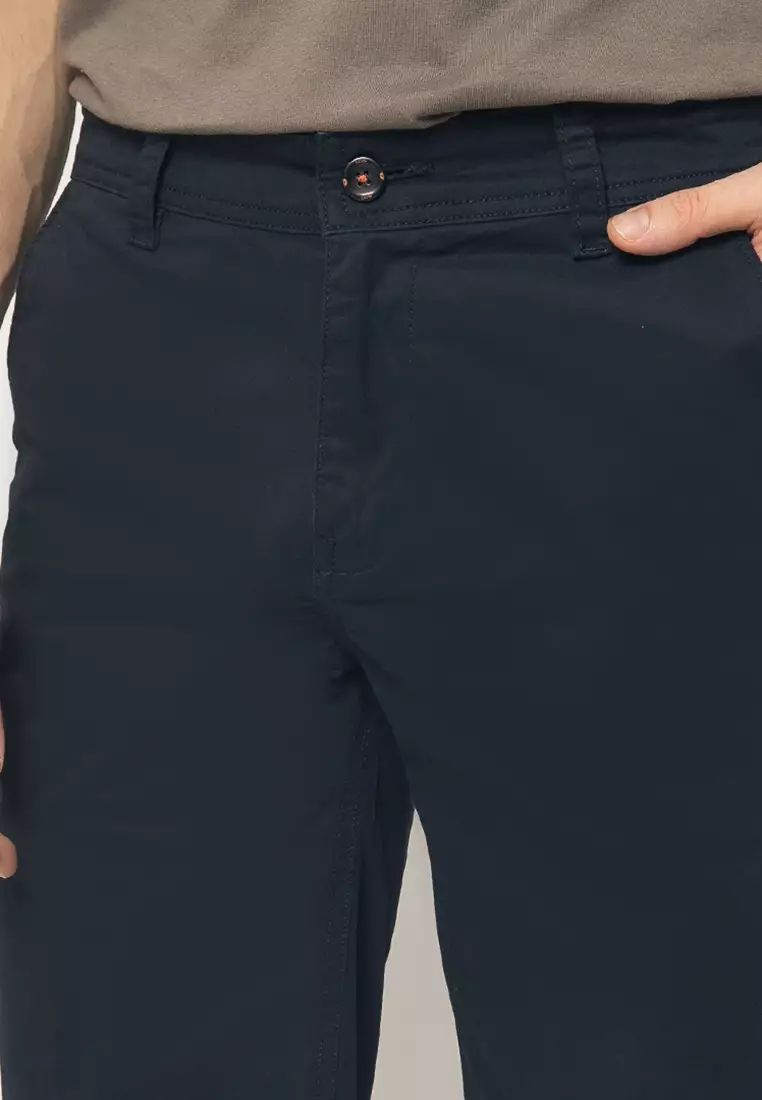 LGS - Celana Chinos Pendek Pria - Katun - Reguler Fit - Stretch - CSS.581.S080