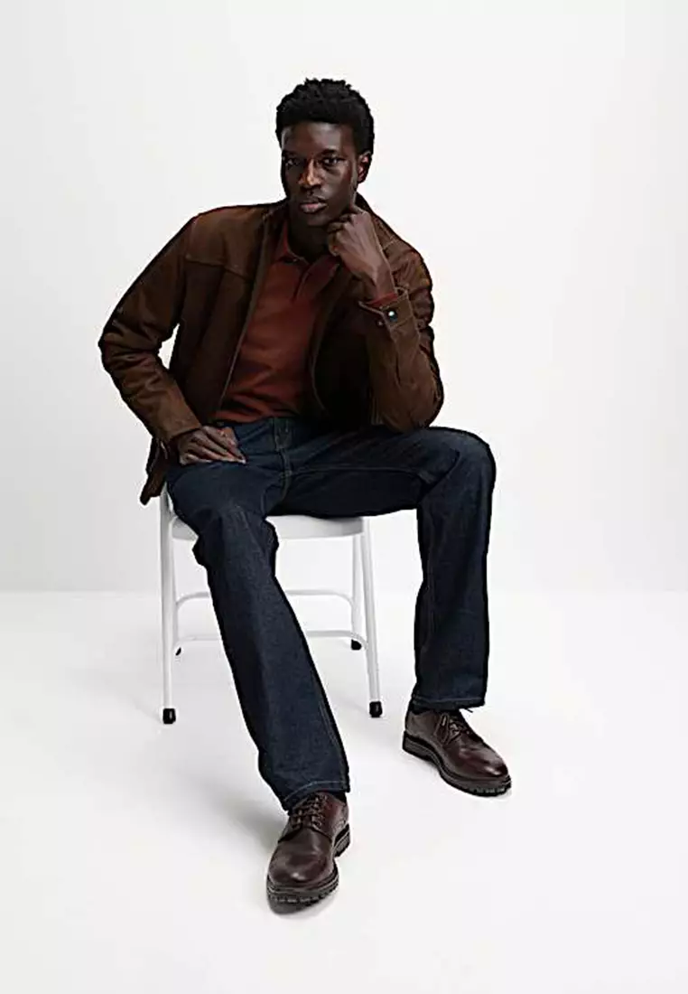 Cotton Rich Knitted Polo Shirt