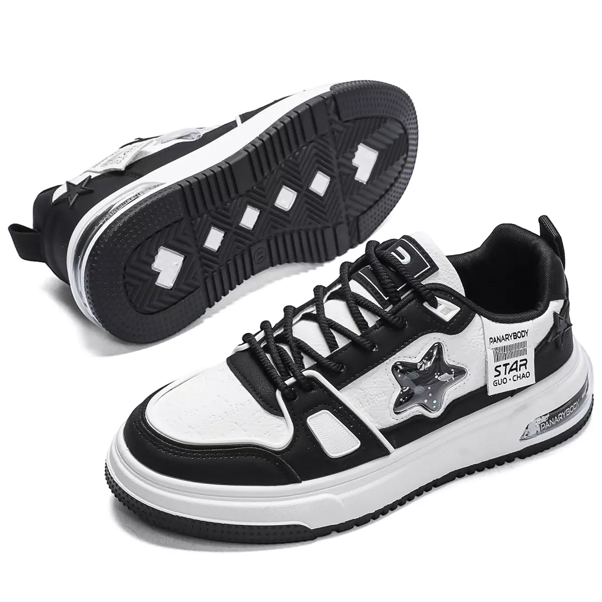 Sepatu Cowok Bintang 3 Warna Tidak Licin Sneakers Pria Fashion QN926-1