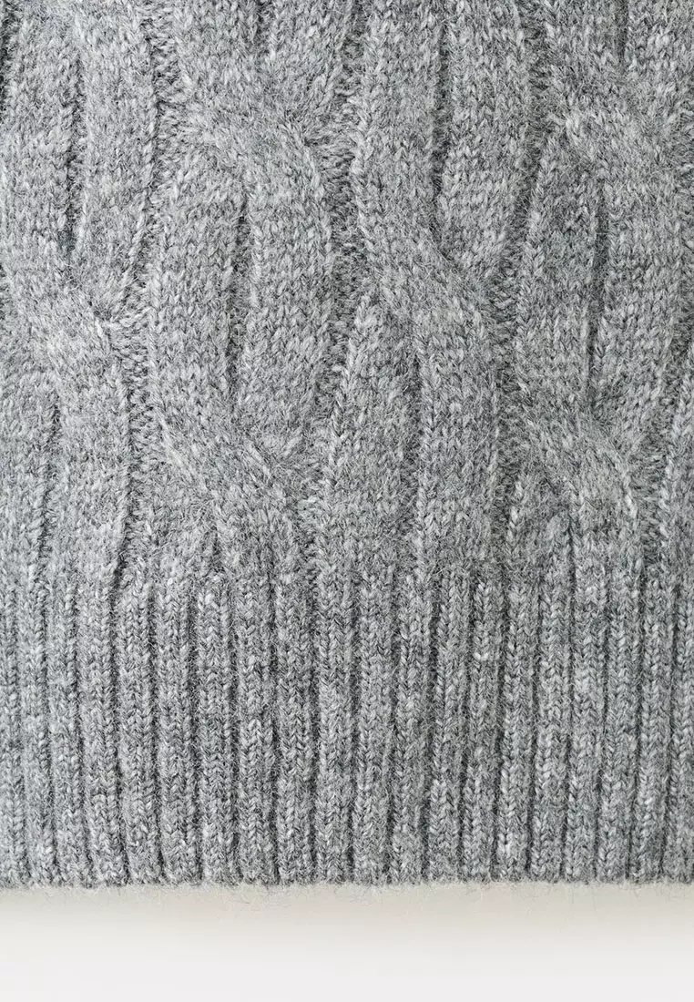 Cable-Knit Sweater
