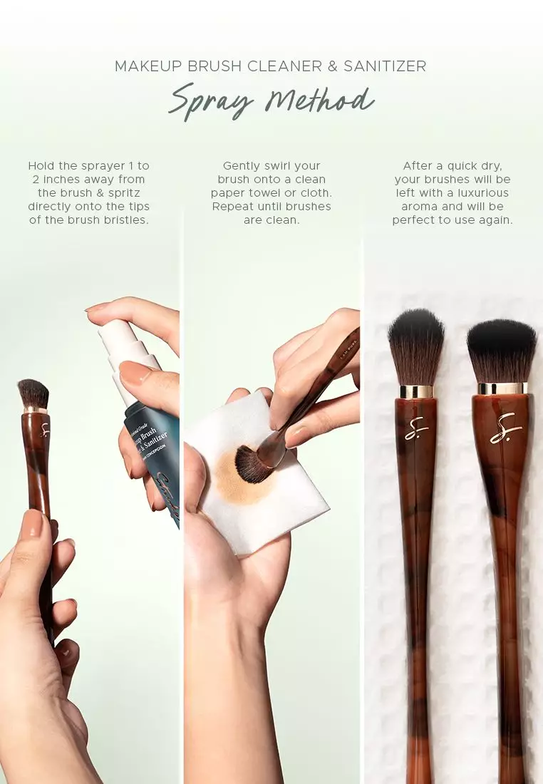 Makeup Brush Cleaner & Sanitizer By Emman C. - 60 ml 