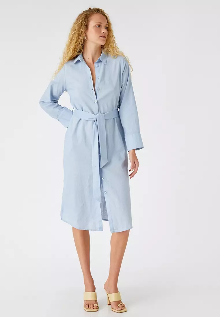 Midi Shirt Dress