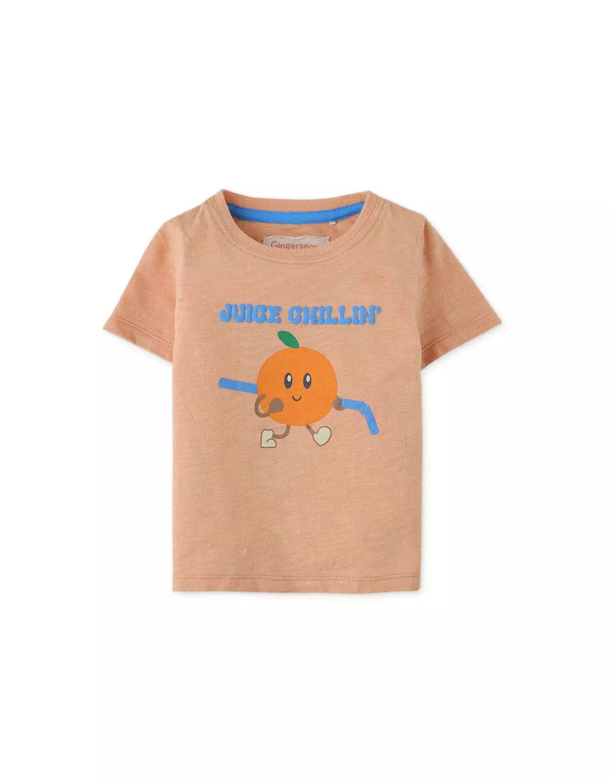Gingersnaps Baby Amalfi Crush T-Shirt Peach - Kaos Bayi Laki-laki (Pink)