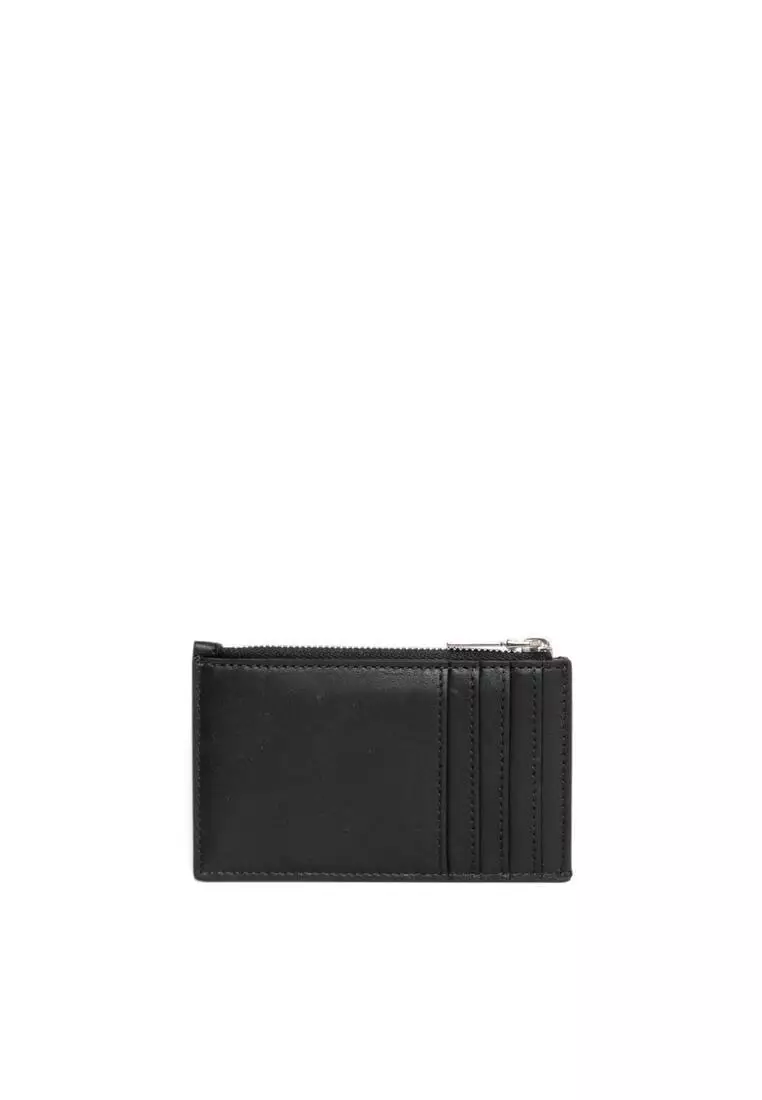 Calfskin Leather Card Holder/coin Purse