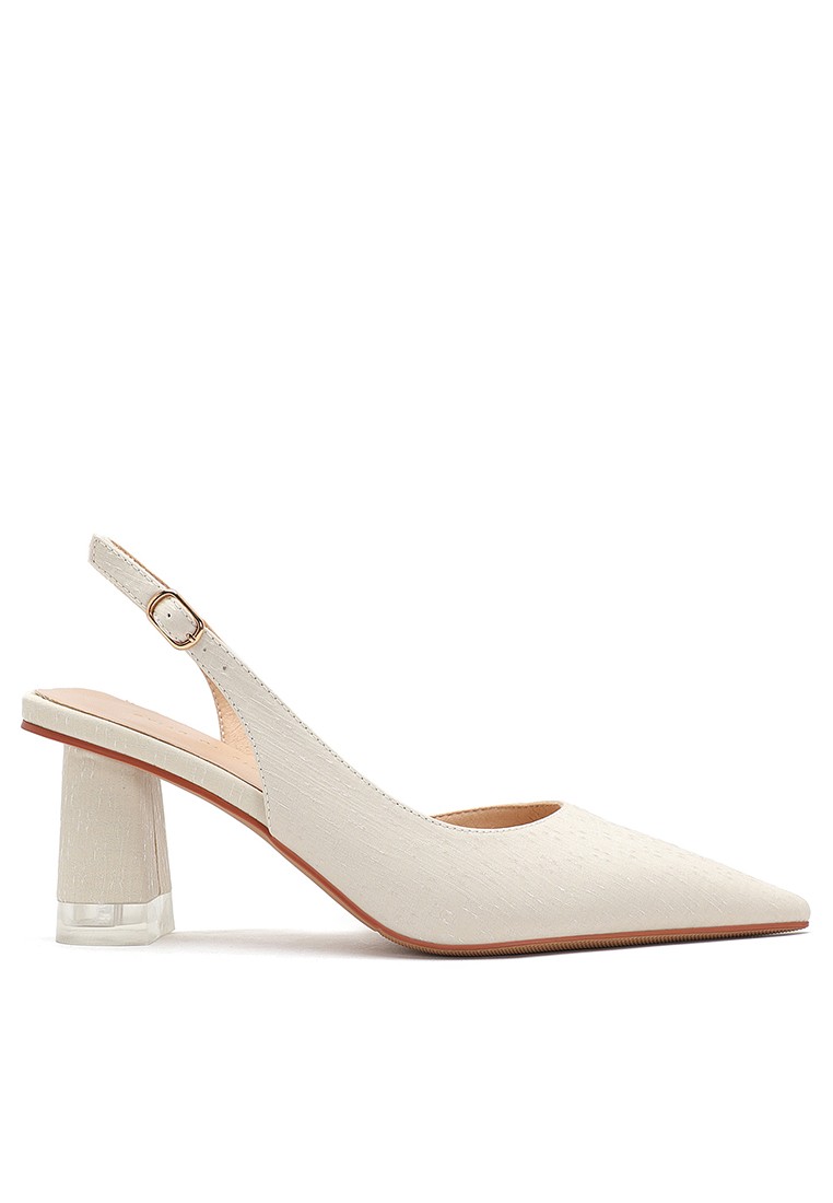 8CM Pointed Slingback High Heels 1669-6