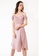 Dayze pink Elza Strappy Cold Shoulder Midi Dress B429FAA4C9C7C5GS_2