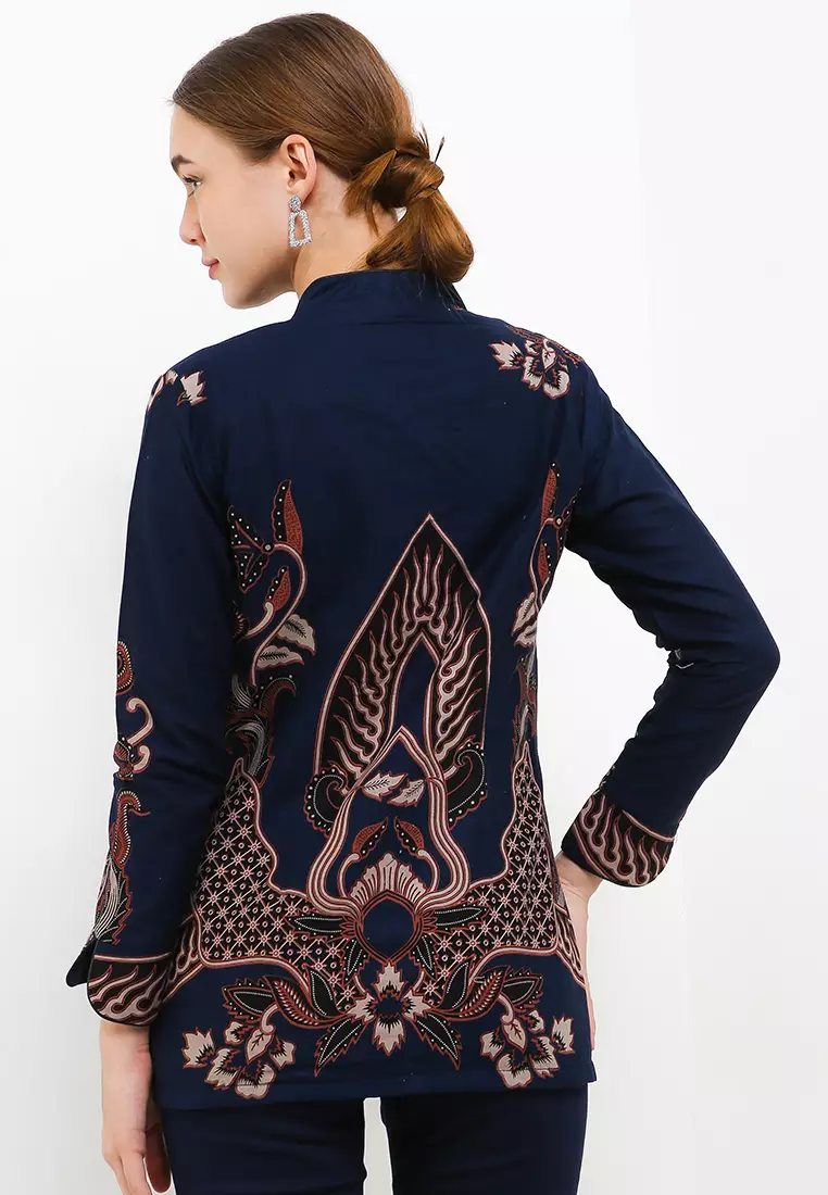 Blouse Batik Mataram Premium Slimfit Elegant