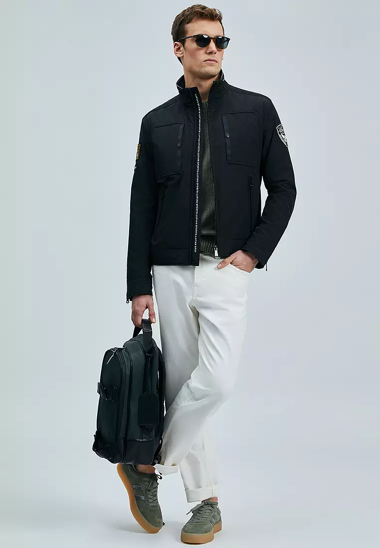 Logo Patch Jacket