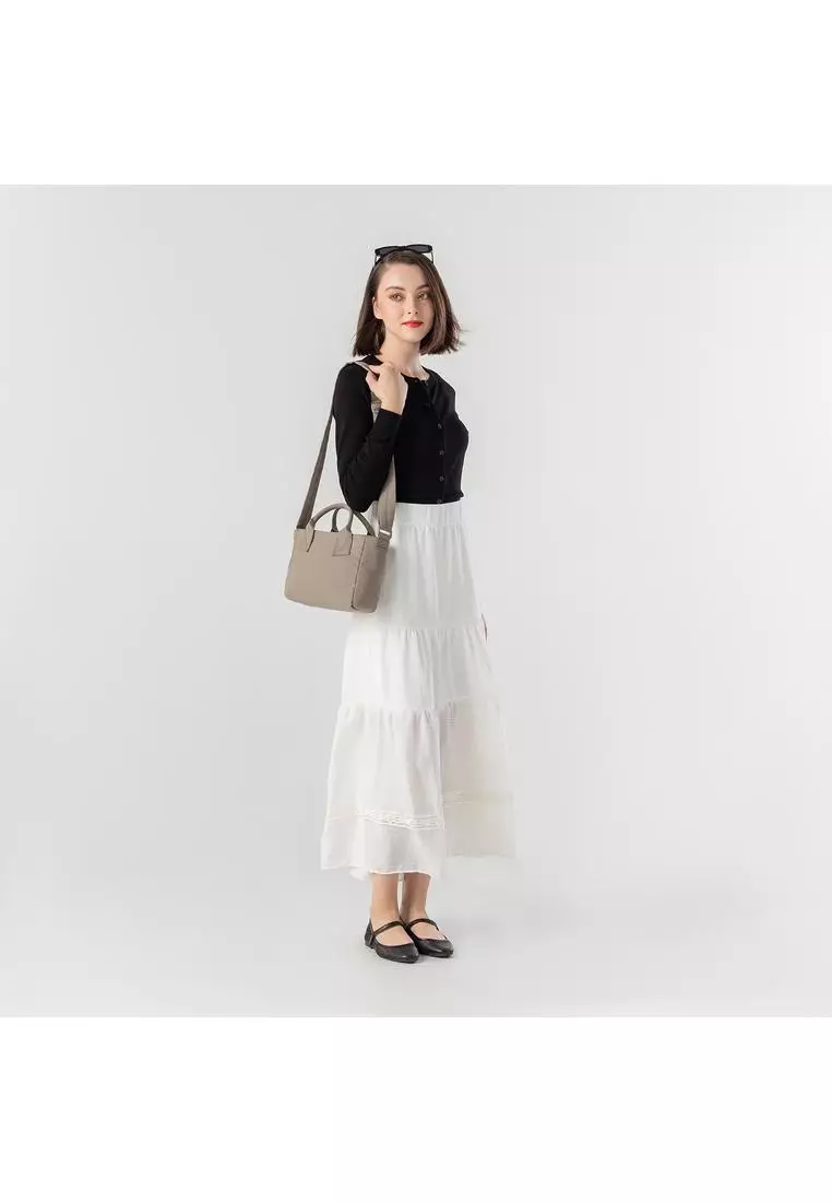 Poofah Mini Tote Bag - Mocha