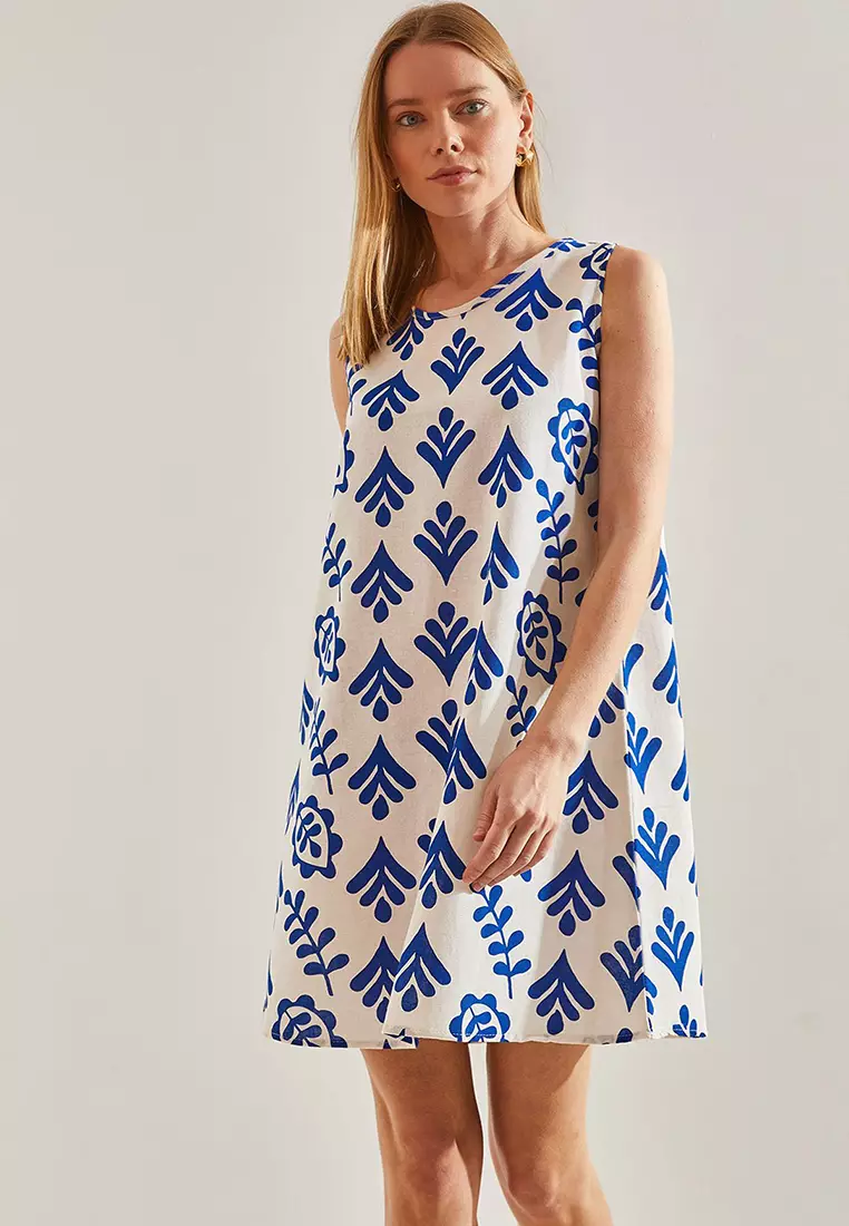 Women's Multi Patterned Dress