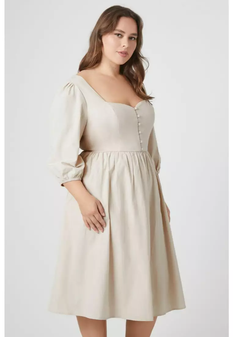 Forever 21 plus size long formal dresses sales