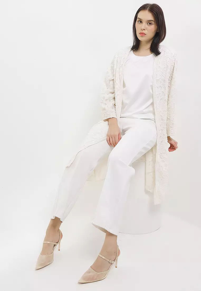 Lace Trims Furry Outer