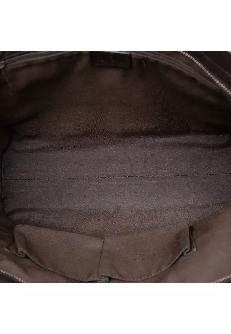 Pre-Loved Gucci Gg Supreme Joy Convertible Tote