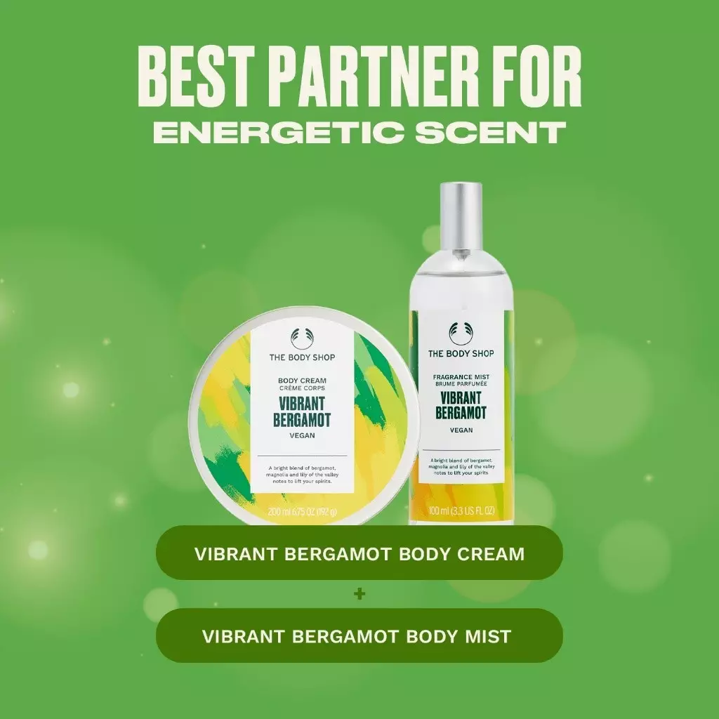 Vibrant Bergamot Body Mist 100ml