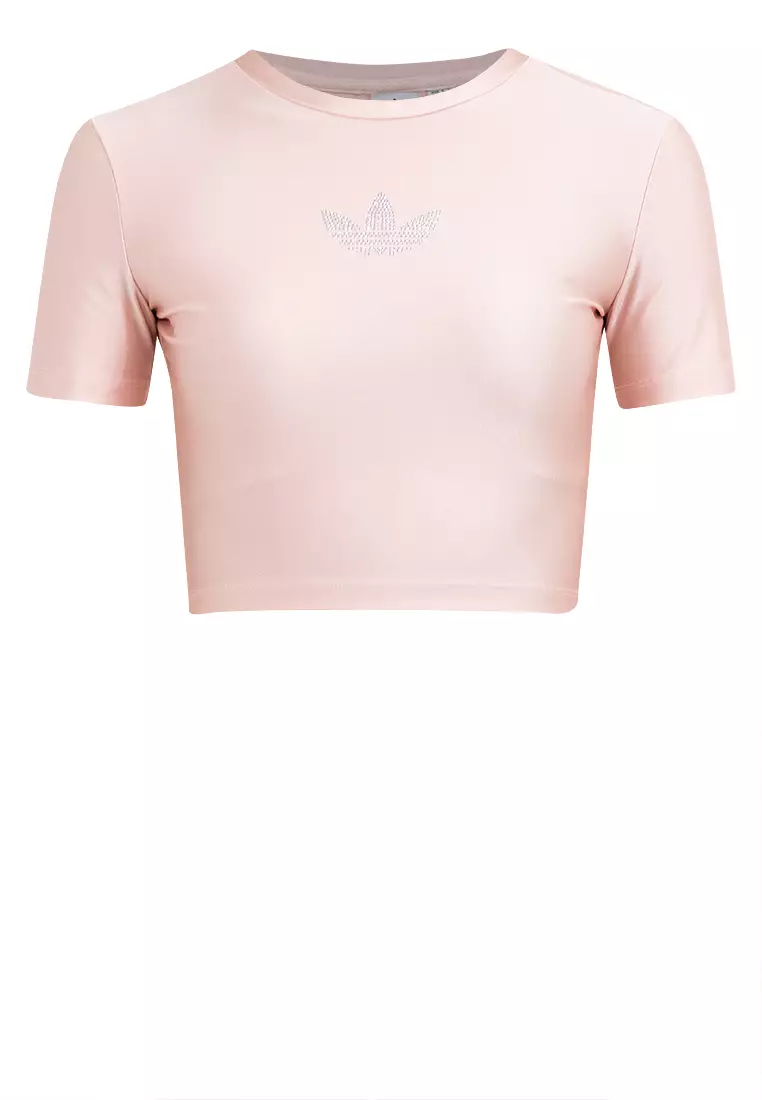 Rhinestone Trefoil T-Shirt