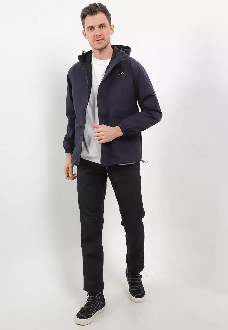 GRAHANGGRA Jaket Waterproof Rodion - Navy Blue