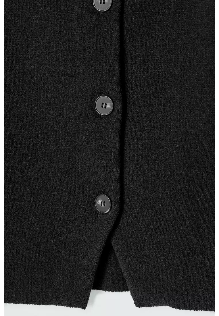 KNITTED COTTON WAISTCOAT