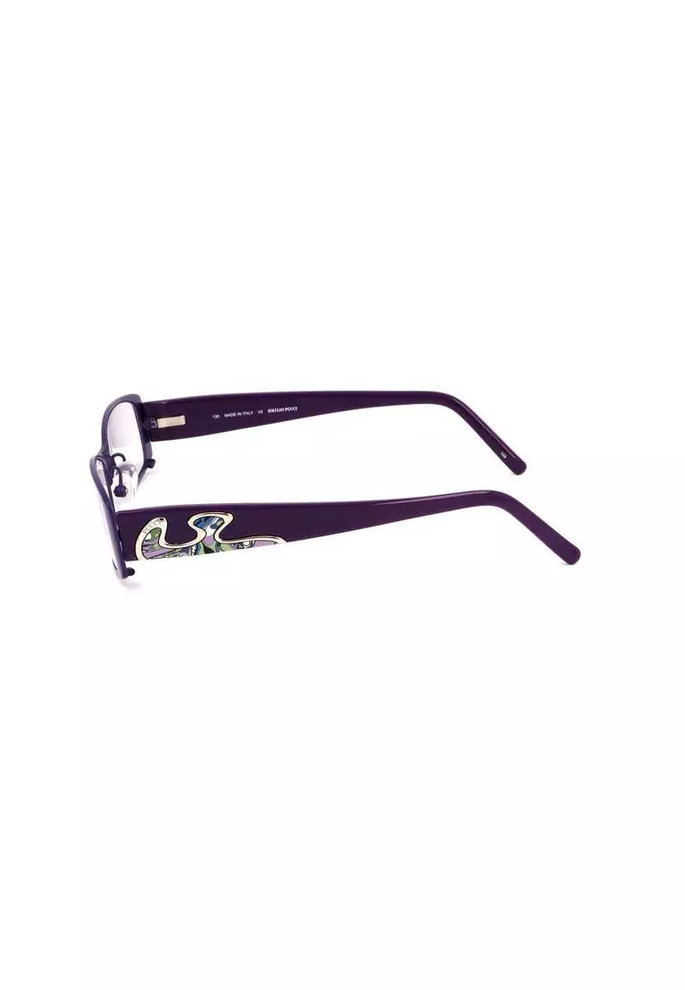 Emilio Pucci Brown Metal Glasses (Frames)