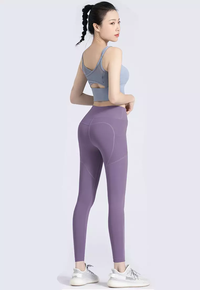 YOGALICIOUS leggings with pockets size L, Women's Fashion, Activewear on  Carousell
