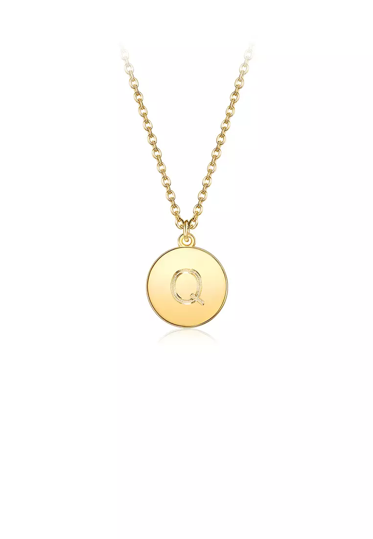 Q necklace gold sale
