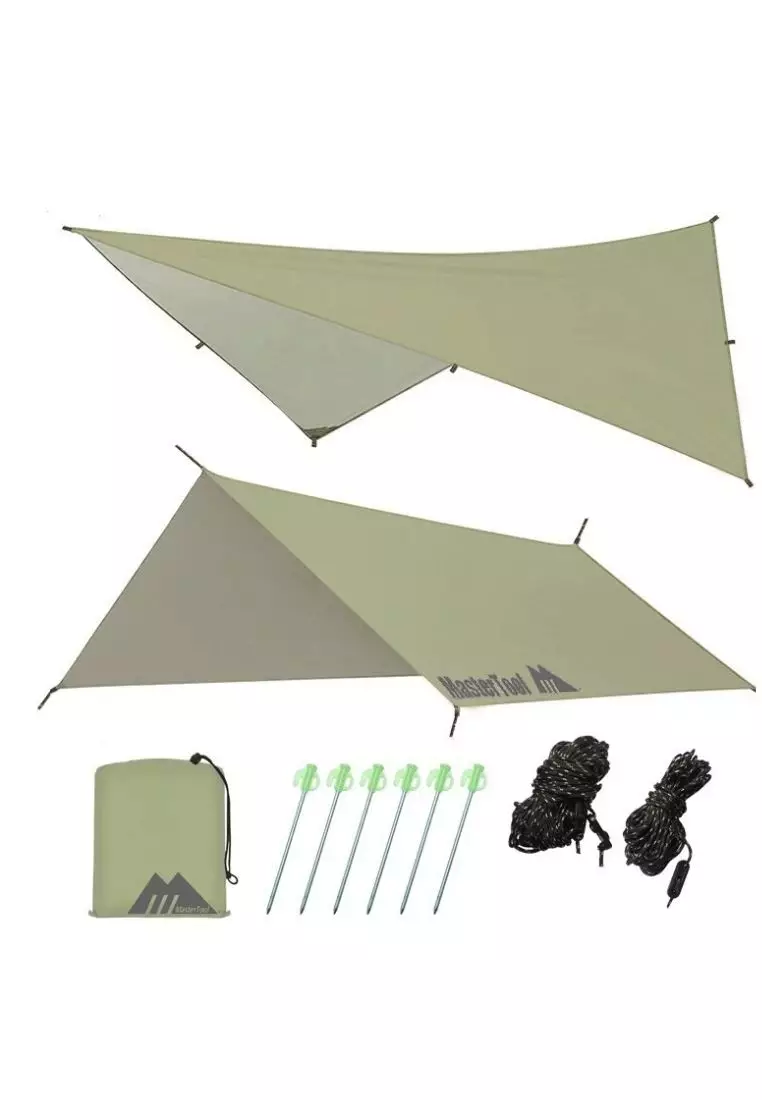 Buy MasterTool 2.5x2.5m Tent Tarp,canopy-light brown 2024 Online | ZALORA