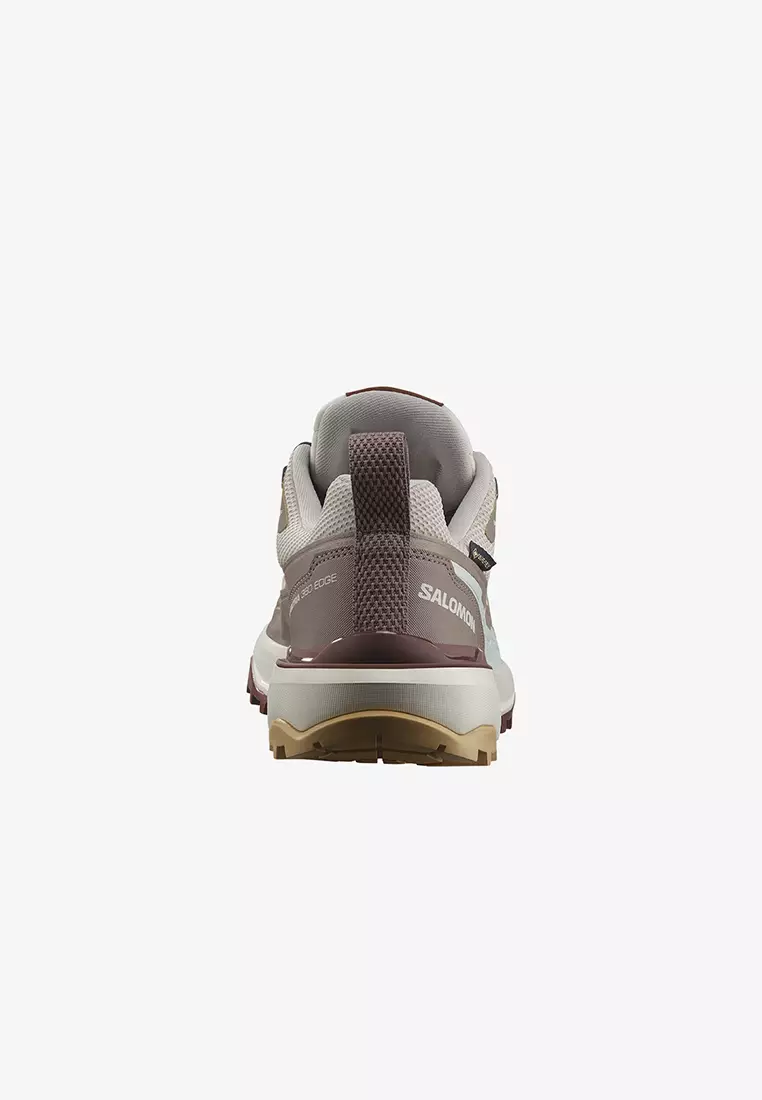 X Ultra 360 Edge Gore-tex Women Hiking Shoes Silver Cloud / Iron / Rum Raisin