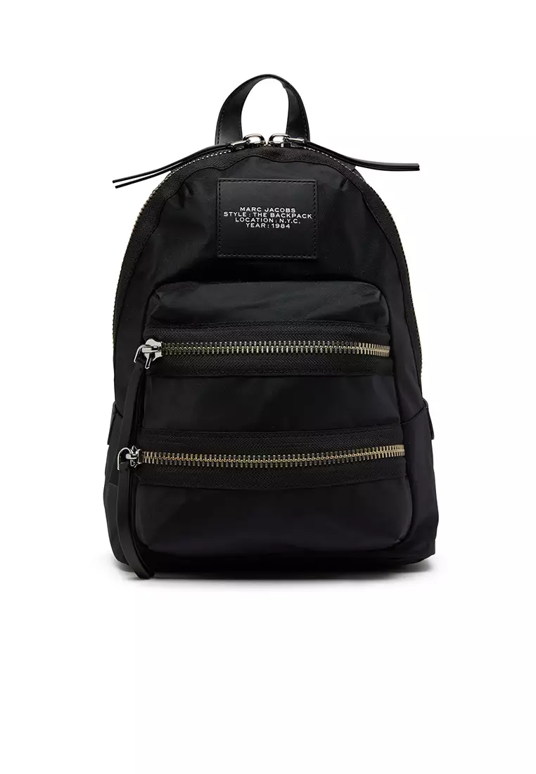 Buy Marc Jacobs Marc Jacobs The Biker Nylon Large Backpack Black ...