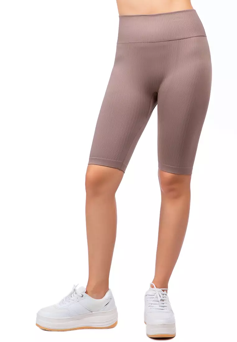 Brown short 2025 leggings