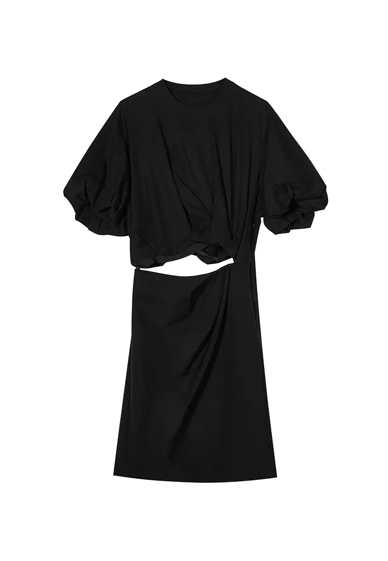 Stylish Design Round Neck Dress