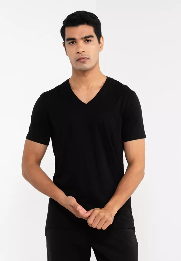 Buy Armani Exchange V Neck T Shirt Online ZALORA Malaysia