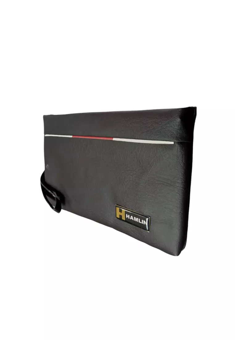 Konomo Tas Genggam Dompet Clutch Bag Pria & Wanita Size Small Handmade Material Leather Kulit ORIGINAL - Brown