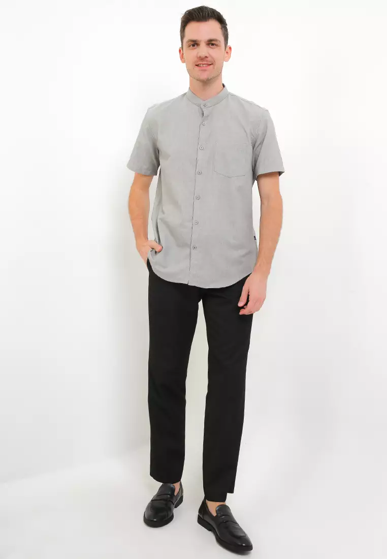 AS Kemeja Koko Lengan Pendek