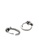 LYCKA silver LPP5081 S925 Silver Tie-a-knot Stud Earrings EA4DCAC84EC383GS_1
