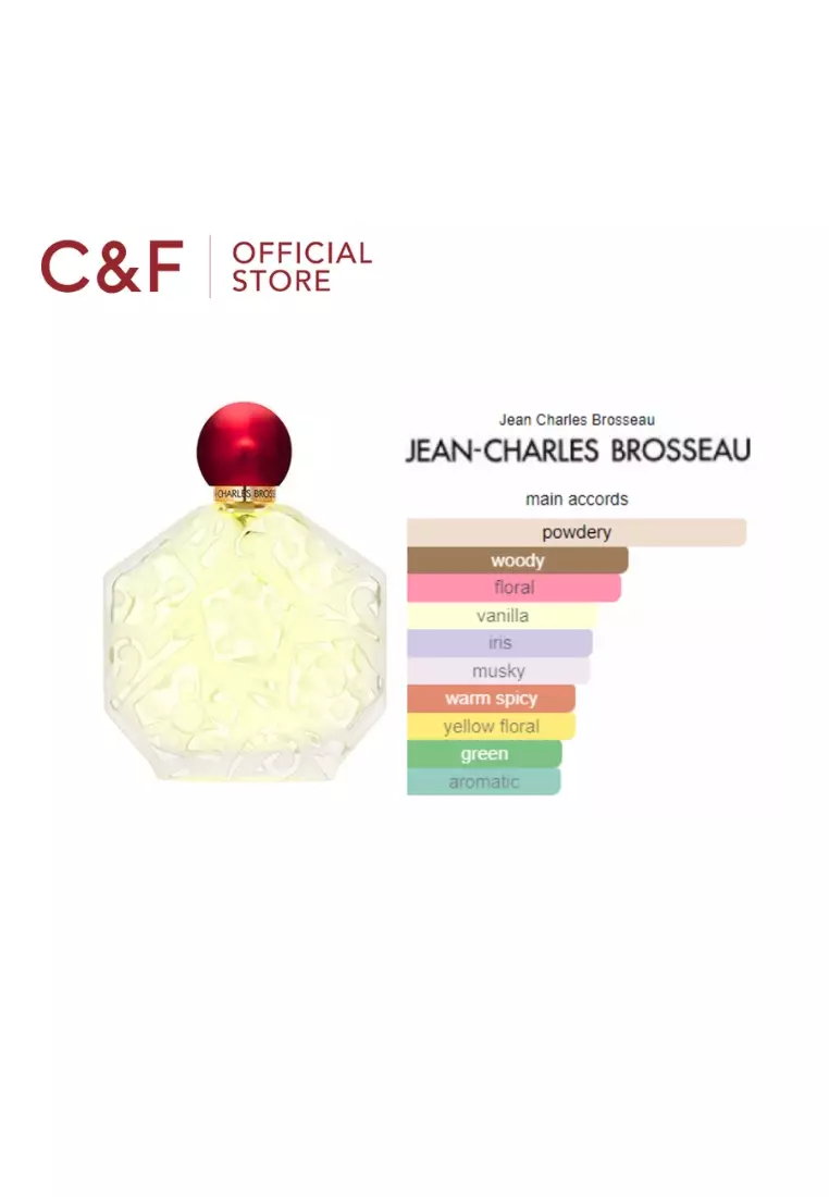 Jean Charles Brosseau Fleurs d'Ombre The Poudre EDP 100 ml - Parfum Wanita