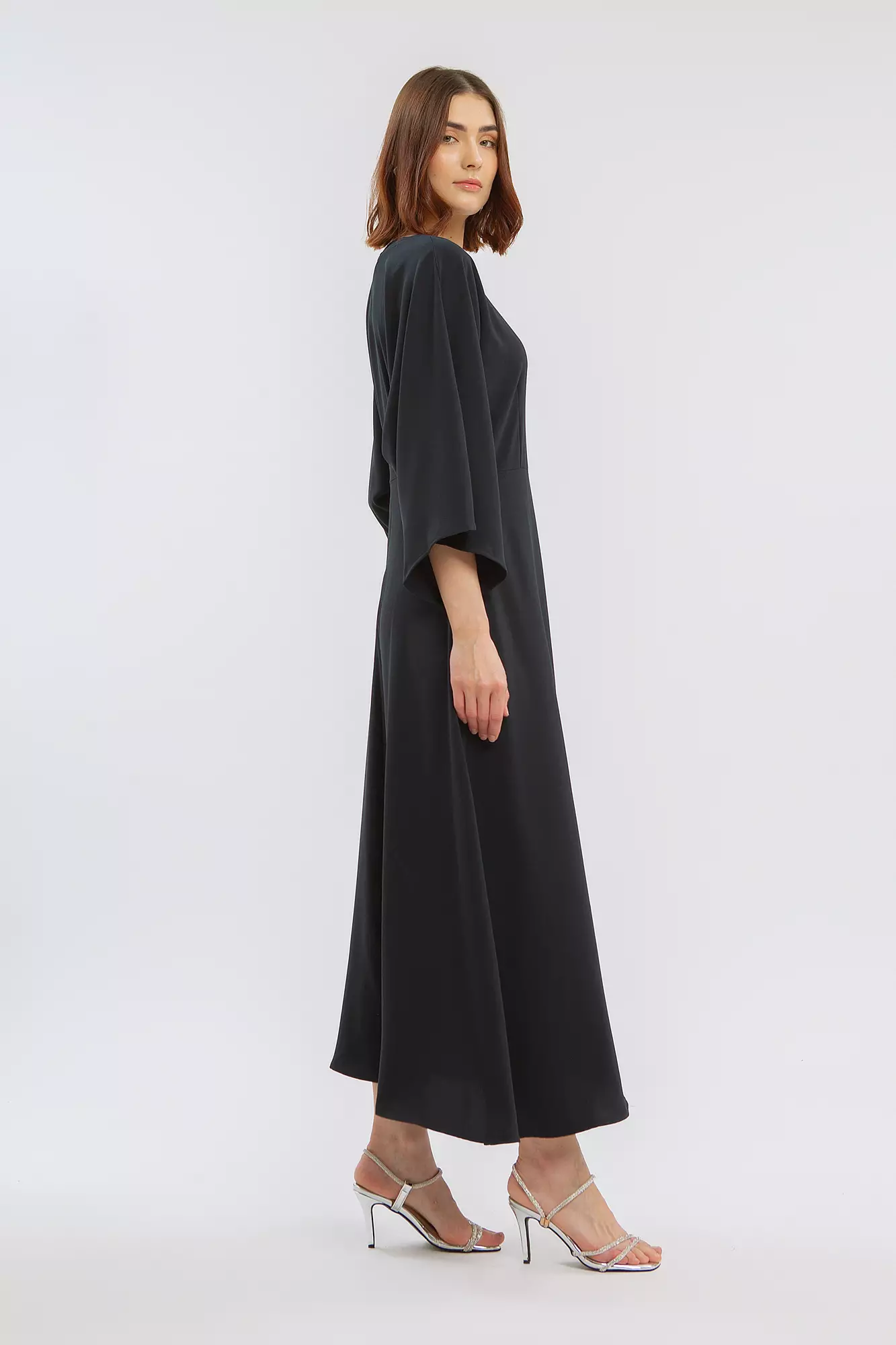 Minimal Gemini Kaftan Dark Navy