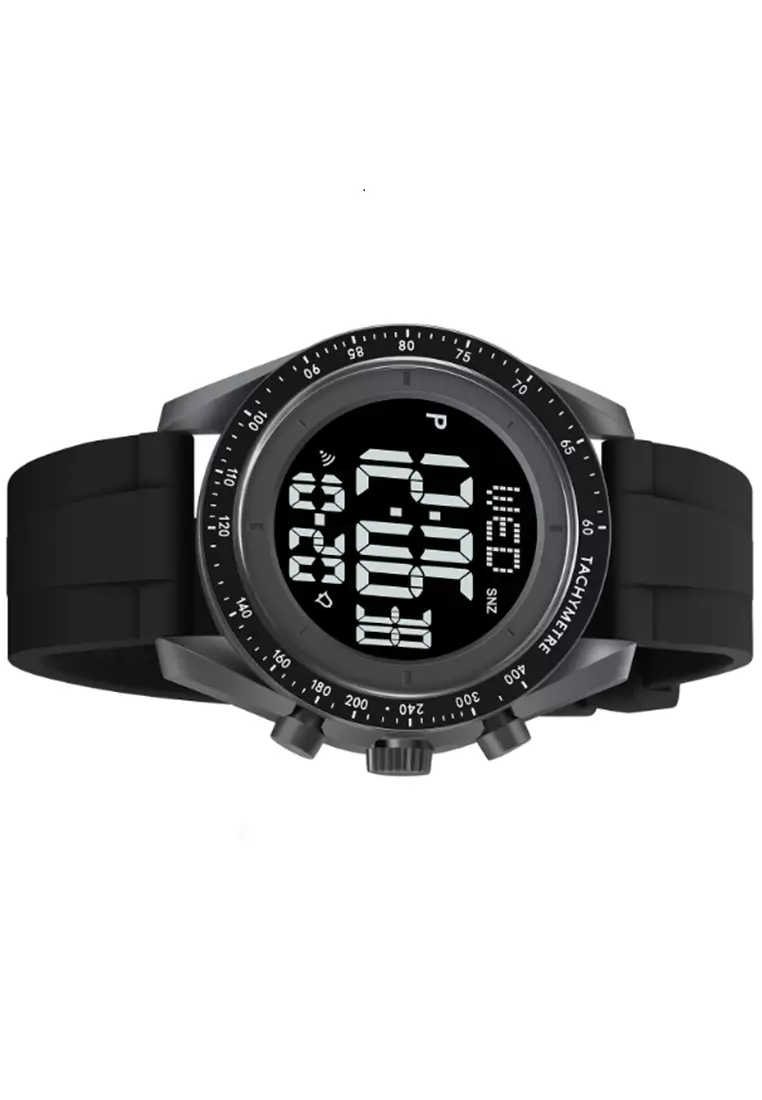 Jam Tangan Digital Pria Waterproof Many Function Strap Tali Material Silicone DV61 ORIGINAL