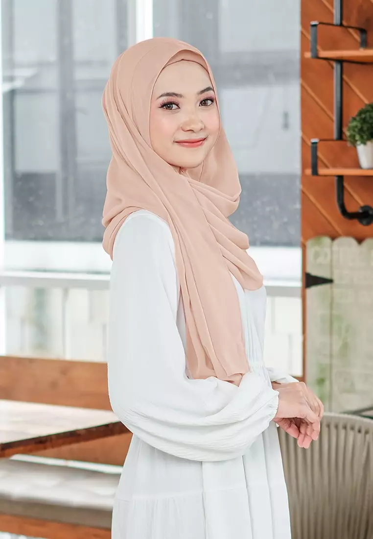 HIJAB INSTAN SHEILA - LIGHT PEACH