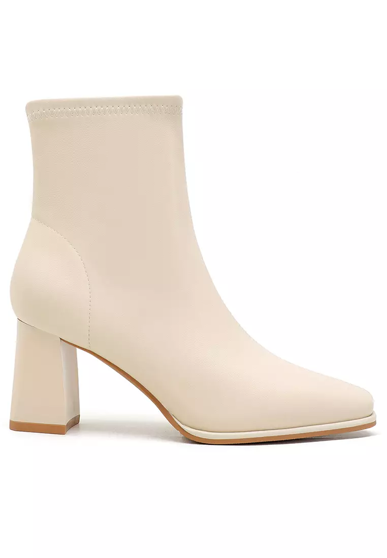 Discount on Twenty Eight Shoes  shoes - SKU: 7CM Synthetic Leather Ankle Boots BY969-1