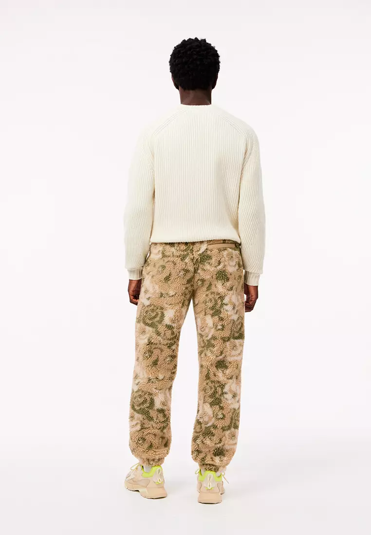 Floral Sherpa Sweatpants