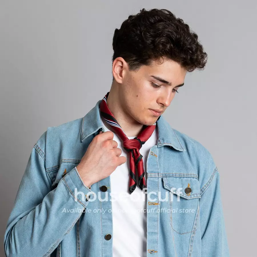 Houseofcuff Scarf Syal Bandana Leher Pria Formal X19