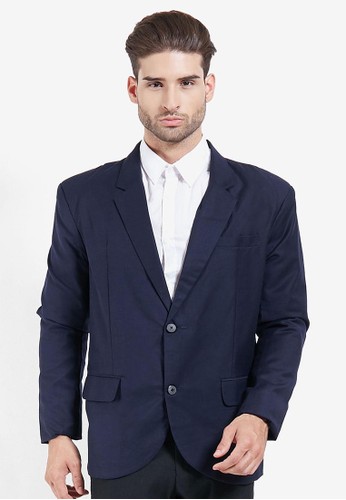 Jual Crows Denim Crows Denim Jas Pria Elegan Slender Navy Style